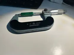 MITUTOYO 2”-3” DIGIT COUNTER OUTSIDE MICROMETER