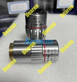 1PC USED MITUTOYO M PLAN APO 5X/0.14 FULL ACHROMATIC BRIGHT FIELD OBJECTIVE