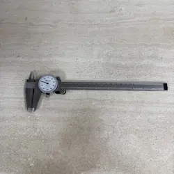 MITUTOYO 505–644-50 8” MACHINIST DIAL CALIPER .001” GRADS