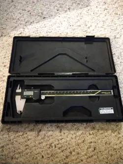 MITUTOYO TOOLS 8” ABSOLUTE DIGIMATIC INSIDE / OUTSIDE CALIPER, CD-8CS, 500-197