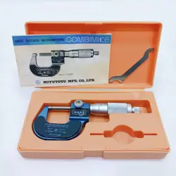 MITUTOYO DIGIT OUTSIDE MICROMETER 159-211 COMBIMIKE 0-1INCH 0-25MM JAPAN