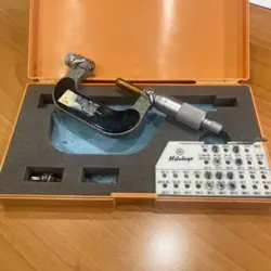 MITUTOYO 25-50MM SCREW THREAD MICROMETER - 126-126 - LOTS OF ANVIL