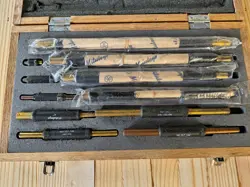 STANDARDS WITH WOODEN