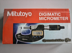 DIGITALE BüGELMESSSCHRAUBE MICROMETER MITUTOYO 293-145 MESSBEREICH 0-25 MM