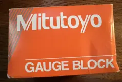 MITUTOYO GAUGE BLOCK 613145-531, 0.105