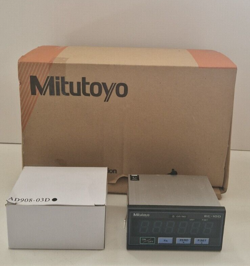 MITUTOYO EC-100 / MODEL EC-101D WITH POWER SUPPLY. LINEAR GAUGE CONTROL.