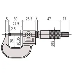 0-25 MM RANGE