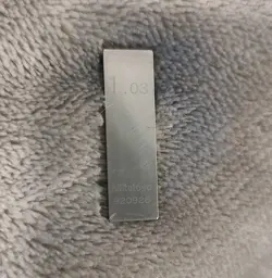MITUTOYO STEEL RECTANGULAR