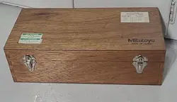 MITUTOYO LASER SCAN MICROMETER CALIBRATION GAGE SET 02AGD150 LSM512 IN BOX.