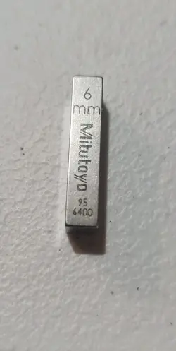 6MM MITUTOYO STEEL