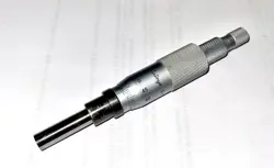 KNOB .01MM GRADUATIONS