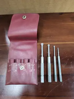 MITUTOYO 154-901 SMALL HOLE GAUGE SET 0.125