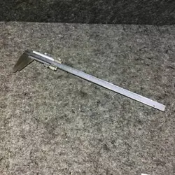 RARE ITEM USED MITUTOYO 300MM LONG CALIPER WITH FINE MOVEMENT FEEDER MILLIMETER/