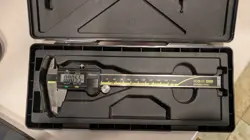 MITUTOYO DIGIMATIC 0-6 INCH DIGITAL VERNIER CALIPER, AOS ABSOLUTE SCALE DIGITAL