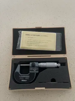 MITUTOYO 159-211 COMBIMIKE DIGITAL COUNTER OUTSIDE MICROMETER, 0-1