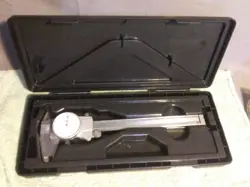 DIAL CALIPER/MICROMETER W/CASE