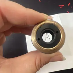 MITUTOYO M PLAN APO 10X / 0.28 INFI/0 F=200 MICROSCOPE OBJECTIVE LENS