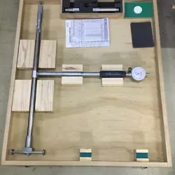 MITUTOYO LARGE CYLINDER GAUGE USED ITEM MEASURING RANGE 600-800MM WITH DIAL
