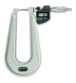 MITUTOYO U-SHAPED STEEL PLATE MICROMETER PMUD150-25MX 389-271-30
