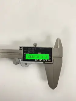 MITUTOYO CD-P20S ABS COOLANT PROOF DIGITAL SLIDE CALIPER 0-200MM USED