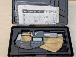 MITUTOYO DIGITAL MICROMETER 0-25MM 396-271-50