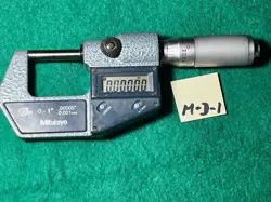 MITUTOYO 293-369 DIGITAL MICROMETER MDC-1