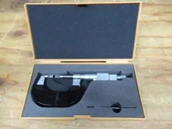 MITUTOYO STRAIGHT BLADE MICROMETER BLM-25W 122-161 JAPAN
