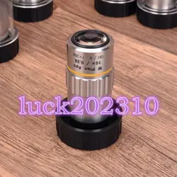 1PC USED MITUTOYO M PLAN APO 10X/0.28 OBJECTIVE LENS  #YY