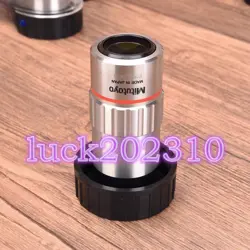 1PC USED MITUTOYO M PLAN APO 5X/0.14 OBJECTIVE LENS #YY