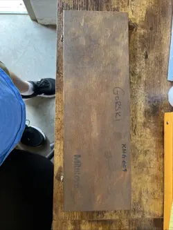EMPTY MITUTOYO WOOD