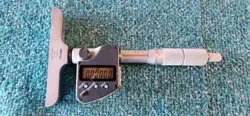 MITUTOYO DIGITAL DEPTH MICROMETER 329-350! MADE IN JAPAN! 1-INCH (.00005