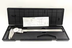 MITUTOYO 505-746 DIAL CALIPER, 0-12
