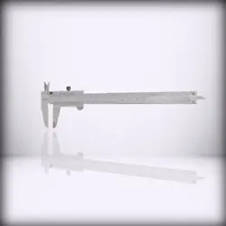 MITUTOYO 530-312CAL - VERNIER HIGH-ACCURACY CALIPER WITH CALIBR  6 TO 7.9 INCHES