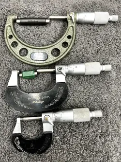 OUTSIDE MICROMETERS 0-1”