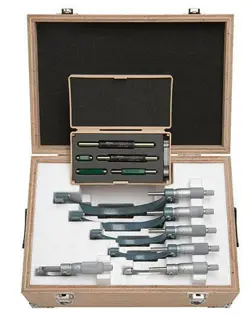MITUTOYO 103-907-40 OUTSIDE MICROMETER SET 0-6