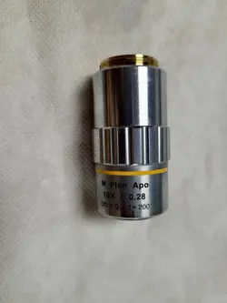 MITUTOYO OBJECTIVE LENS M PLAN APO 10X