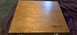 MITUTOYO 468-958 DIGITAL 3-POINT INSIDE MICROMETER SET (MISSING 1 SETTING RING)