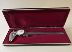 MITUTOYO JAPAN NO. 505-626 DIAL CALIPER 6