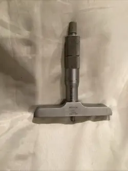 DEPTH MICROMETER 0-1”