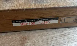 VERNIER CALIPER WOODEN