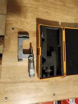TO ANVIL MICROMETER