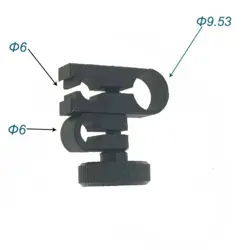 DIAL INDICATORS SLEEVE SWIVEL DOVETAIL CLAMP 9.53MM/6MM/6MM HOLE MITUTOYO 900320