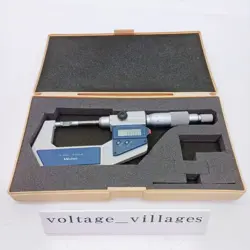 MITUTOYO DIGIMATIC BLADE MICROMETER BLM-25WDM 0.4T RANGE 0-25MM OUTSIDE JAPAN