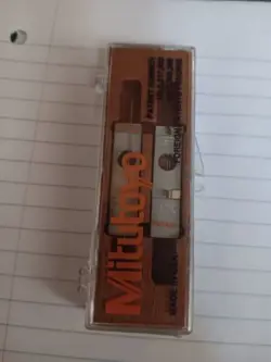 MITUTOYO 64AAA214 CALIBRATED THREAD MEASURING WIRES  32TPI