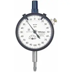 MITUTOYO 2109A-10 DIAL INDICATOR,0 TO 1MM,0-100-0