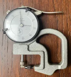 MITUTOYO 2046F DIAL INDICATOR DIGITAL CALIPER JAPAN