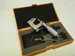 MITUTOYO 117-107 ANVIL MICROMETER 0-1 FRICTION STOP & LOCKING