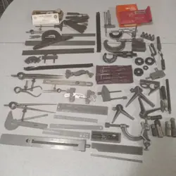 STARRETT MITUTOYO LUFKIN ETALON BROWN SHARPE MICROMETER MACHINIST TOOL LOT