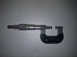 MITUTOYO 169-103 DISC MICROMETER 0-1