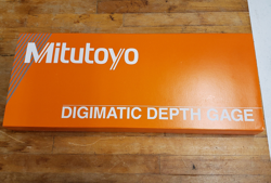 MITUTOYO 571-212-30 ELECTRONIC DIGITAL DEPTH GAGE,0 TO 8 IN 4CGV9